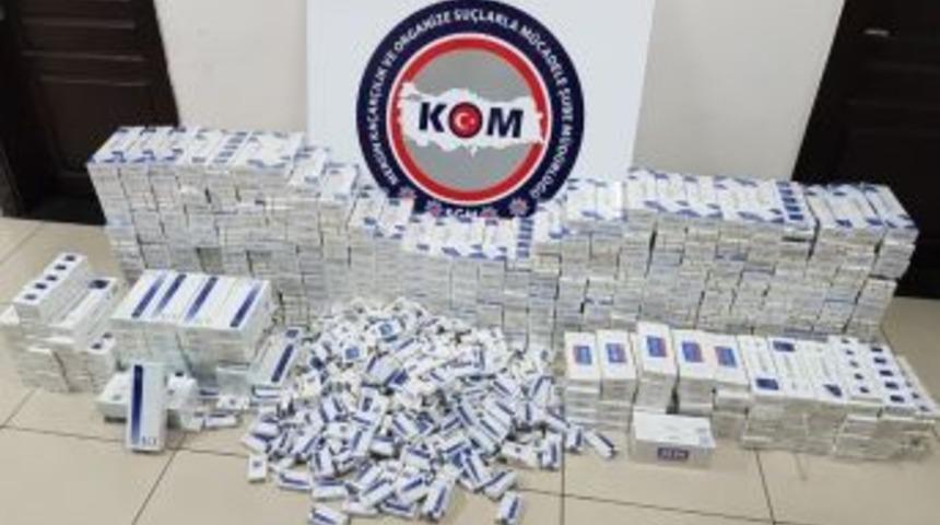 Mersin&rsquo;de Sigara Ka&ccedil;ak&ccedil;ılarına Operasyon