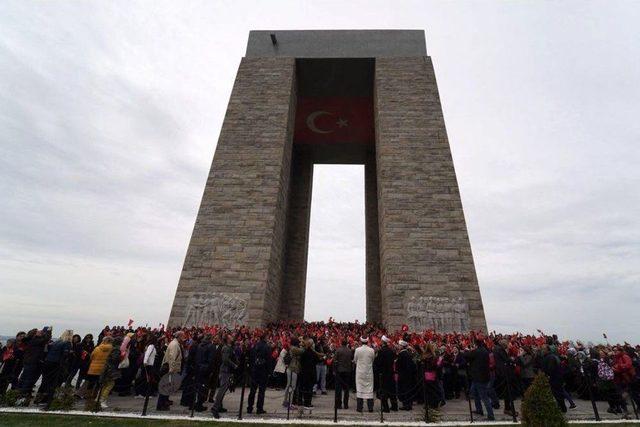 Tepebaşı Büyük Zaferi Çanakkale’de Andı