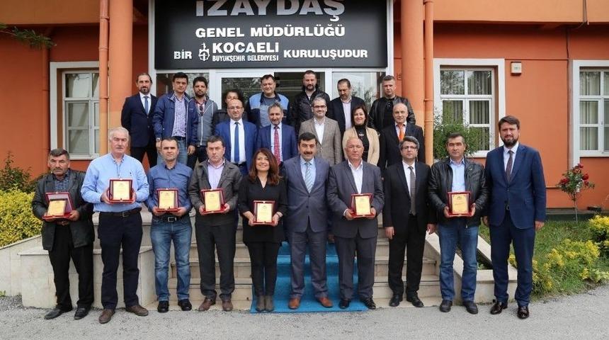 İzaydaş Emeklilerini Uğurladı