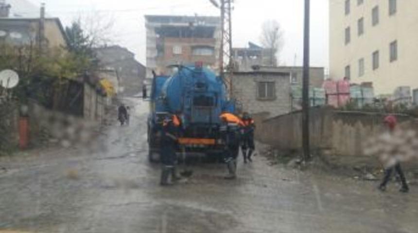 Belediye Ekiplerinin Kış Mesaisi Başladı