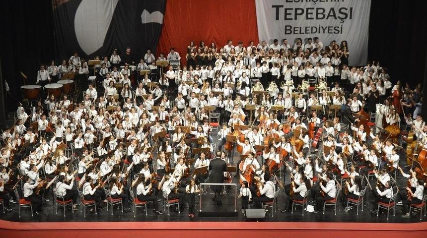 Tepebaşı &Ccedil;ocuk Senfoni Orkestreası 3 Yaşında