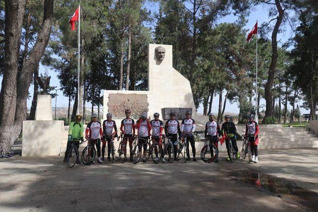 Çanakkale Şehitleri Ve Afrin İçin Bisiklet Turu