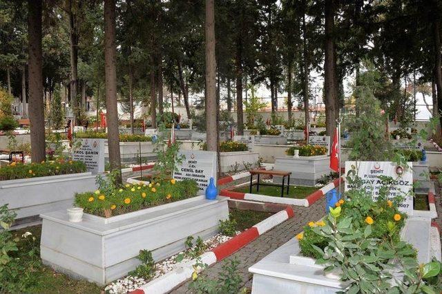 Şehit Mezarları Yenileniyor 2