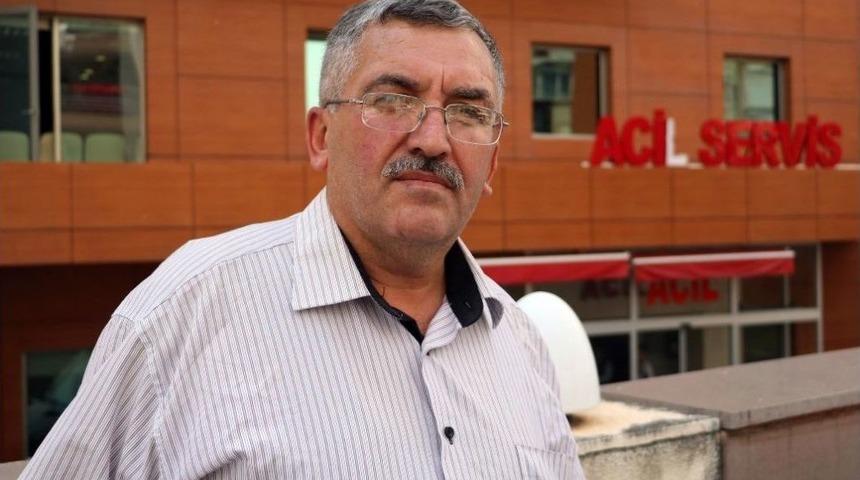 Oğluna &Ccedil;arpan S&uuml;r&uuml;c&uuml;den &Ouml;z&uuml;r Bekliyor