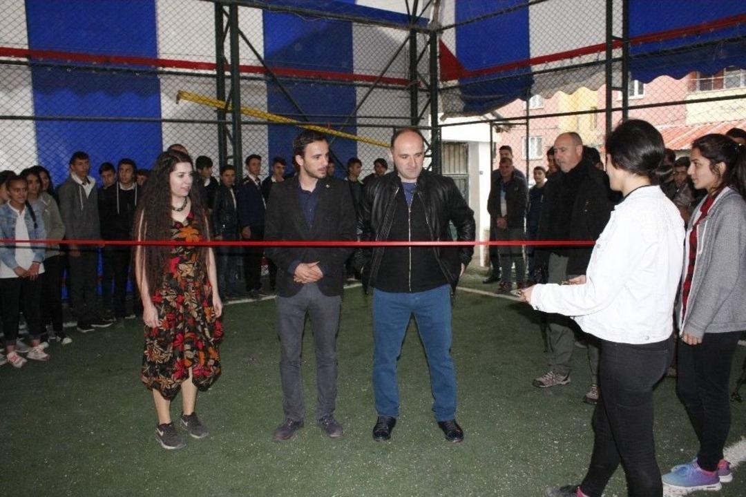 Beyt&uuml;şşebap&rsquo;ta Lise &Ouml;ğrencilerinden Anlamlı Resim Sergisi