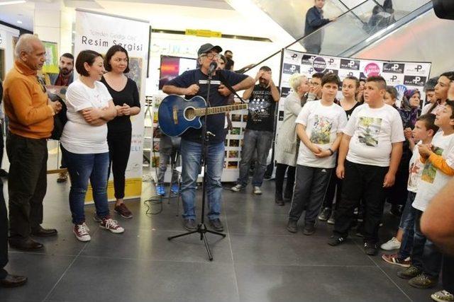 Biga ’içimden Geldiği Gibi’ Resim Sergisi Açıldı