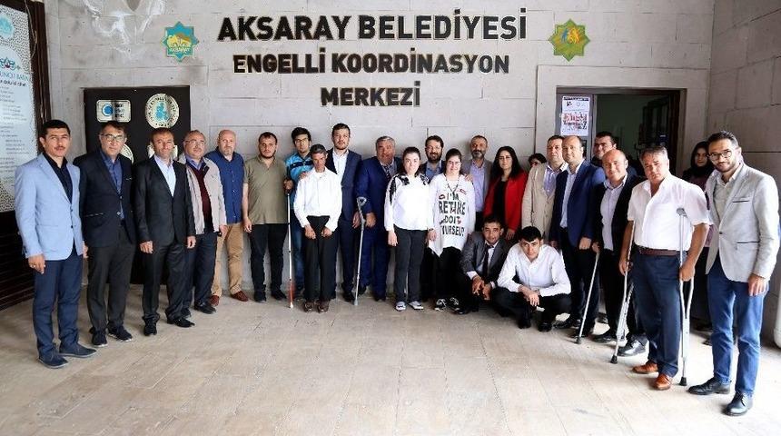 Başkan Yazgı, Engelli Dernek Temsilcileriyle Bir Araya Geldi