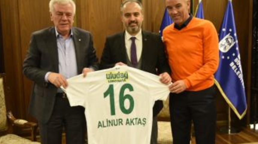 Aktaş&rsquo;tan Bursaspor&rsquo;a Destek