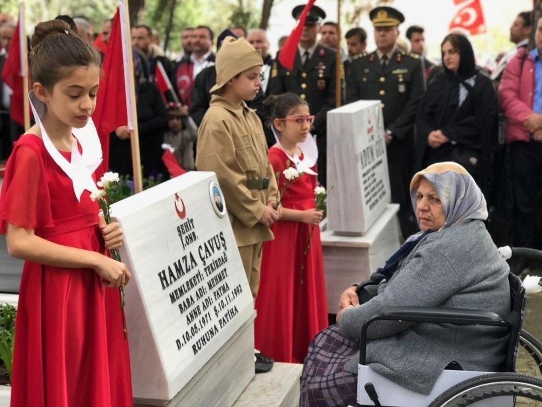 &Ccedil;anakkale Şehitleri &Ccedil;orlu&rsquo;da Anıldı