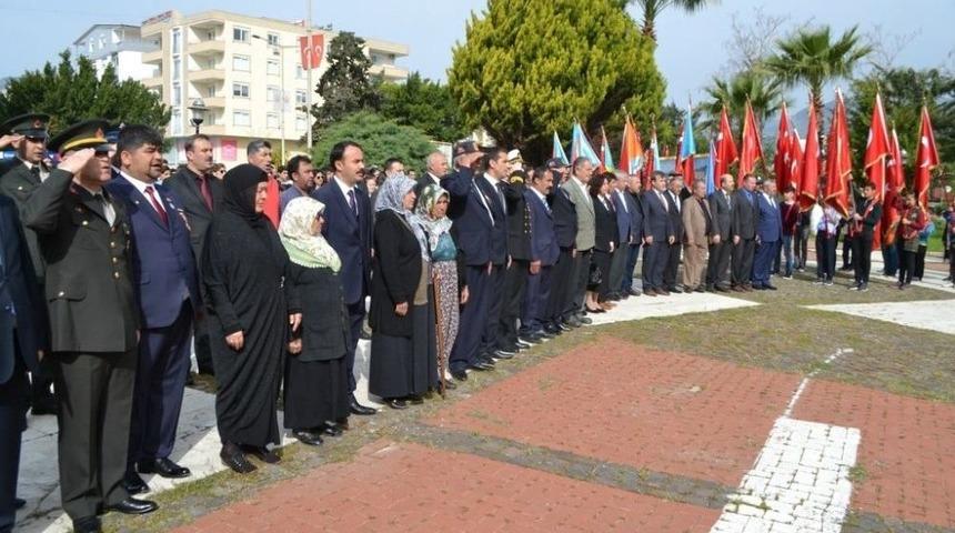 Çanakkale Şehitleri Bozyazı’da Anıldı