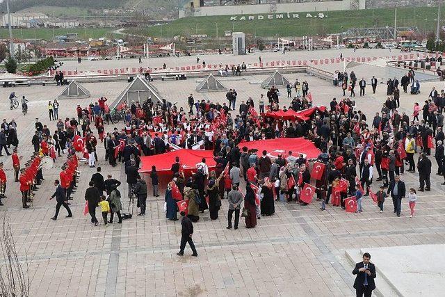 Stk’lardan 18 Mart Çanakkale Zaferi Yürüyüşü