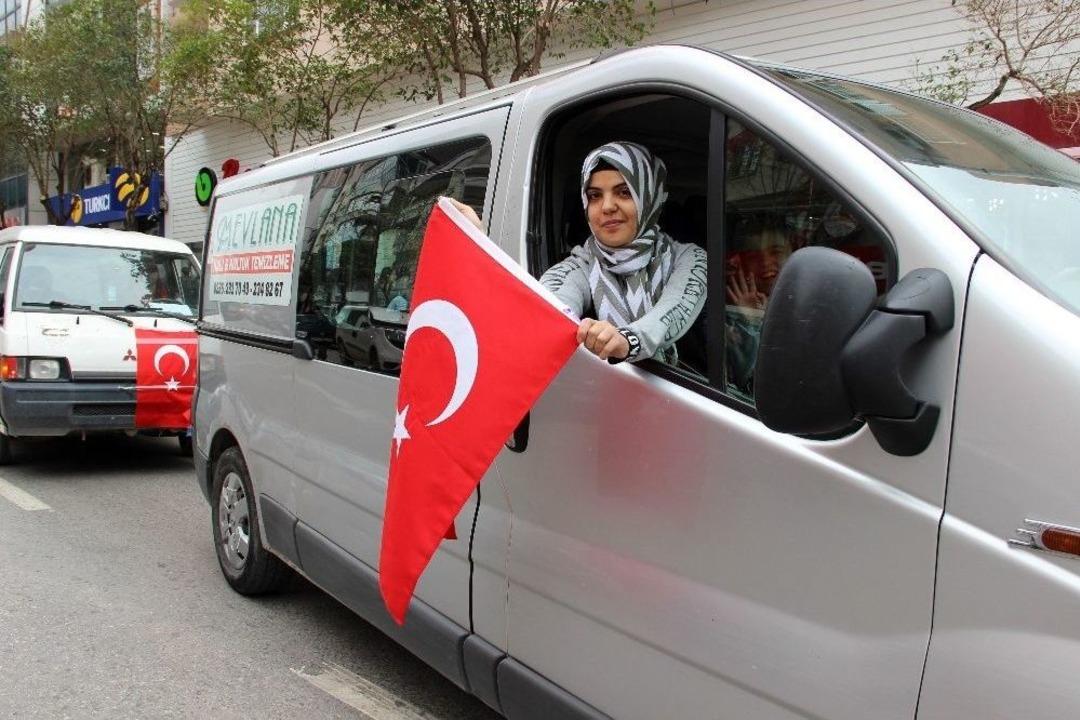 Afrin&rsquo;e Giren Mehmet&ccedil;iğe Manisa&rsquo;dan Konvoylu Destek