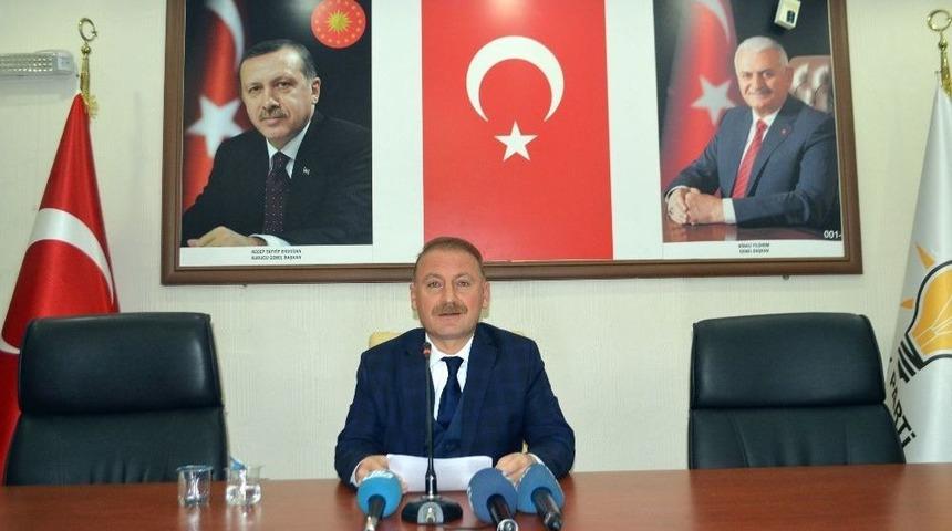 Ak Parti Mardin İl Başkanı Mehmet Ali D&uuml;ndar İstifa Etti