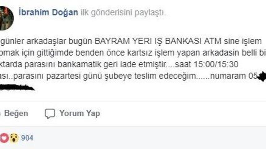 Tekstil İş&ccedil;isi Bulduğu 3 Bin Tl&rsquo;yi Sahibine Teslim İ&ccedil;in Bankaya Verdi