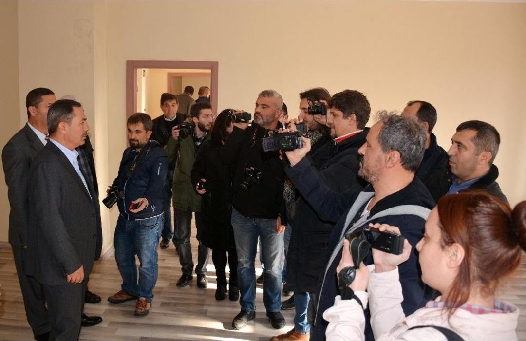 Kaymakamlık Ge&ccedil;ici Hizmet Binası Hazır Hale Getirildi