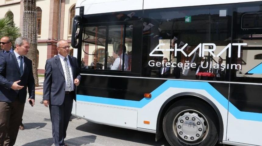 Elektrikli Otob&uuml;sler Manisa&rsquo;nın Trafiğini Rahatlatacak
