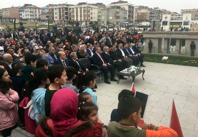 Sancaktepe’de Çanakkale Zaferi’nin 103’üncü Yıl Dönümünü Anıldı