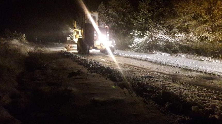 Manisa&rsquo;ya Yılın İlk Karı D&uuml;şt&uuml;