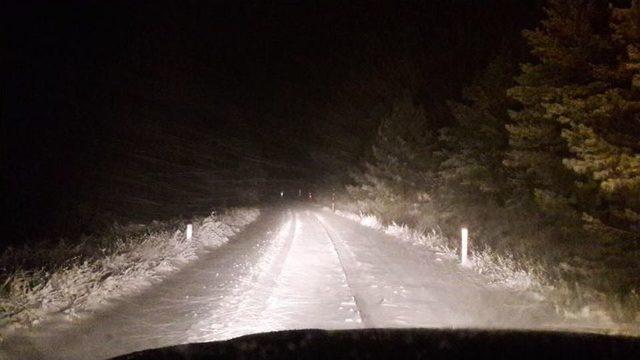 Manisa’ya Yılın İlk Karı Düştü 1