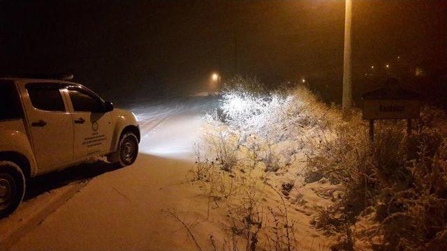 Manisa’ya Yılın İlk Karı Düştü 2