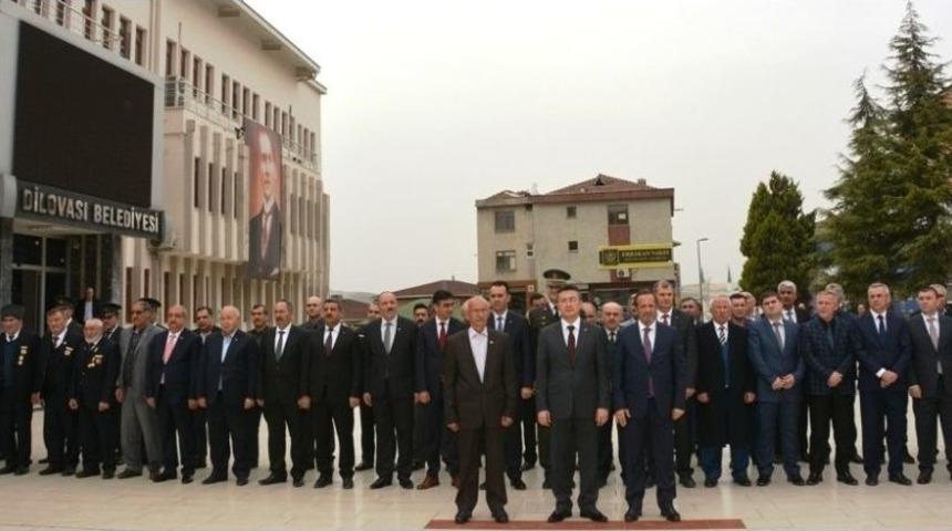 Dilovası&rsquo;nda &Ccedil;anakkale Zaferi&rsquo;nin 103&rsquo;&uuml;nc&uuml; Yılı Kutlandı