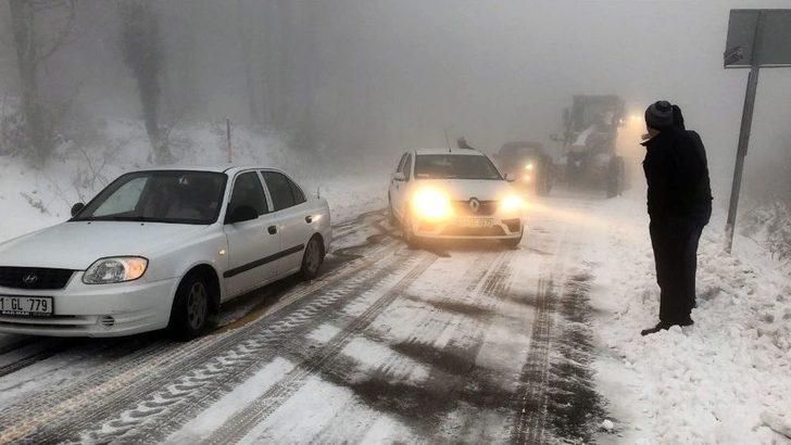 Kartepe’ye Mevsimin İlk Karı Düştü G2