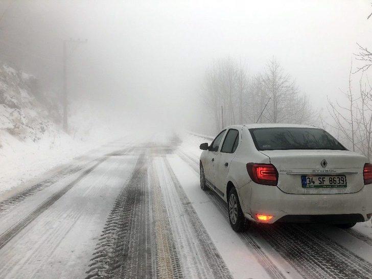 Kartepe’ye Mevsimin İlk Karı Düştü G3
