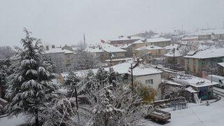 Felahiye’de Yoğun Kar Yağışı Etkili Oldu