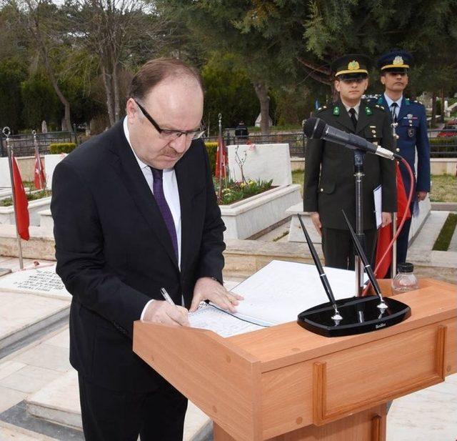 Afyonkrahisar’da Çanakkale Zaferinin 103’üncü Yıl Dönümü Kutlandı