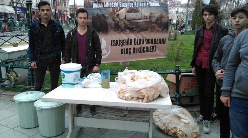 Eskişehirli &Uuml;lk&uuml;c&uuml;lerden Anlamlı Hareket