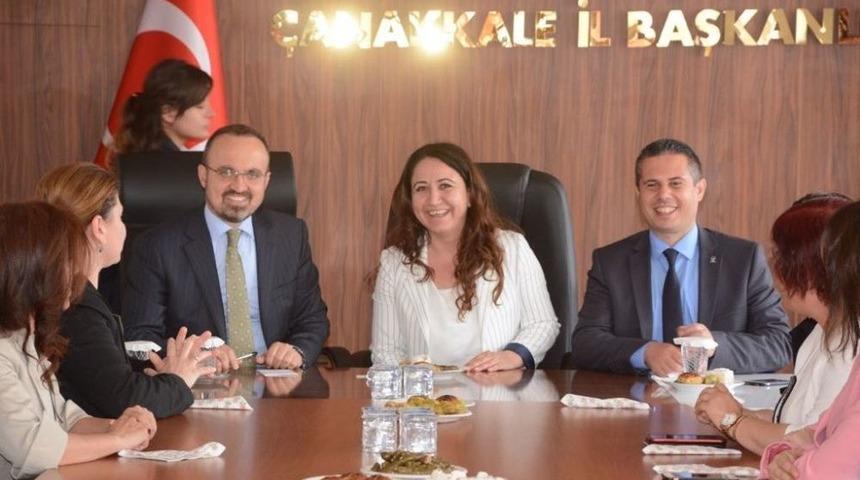 Ak Partili Turan: "çanakkale’ye Yatırım Yapan, Başımızın Tacı"