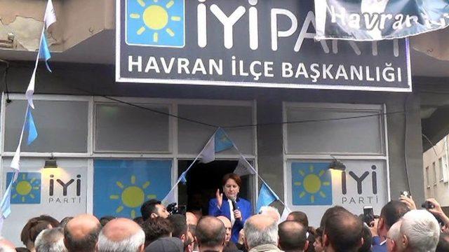 İyi Parti Genel Başkanı Meral Akşener, Balıkesir’de İlçe Teşkilatlarını Açtı