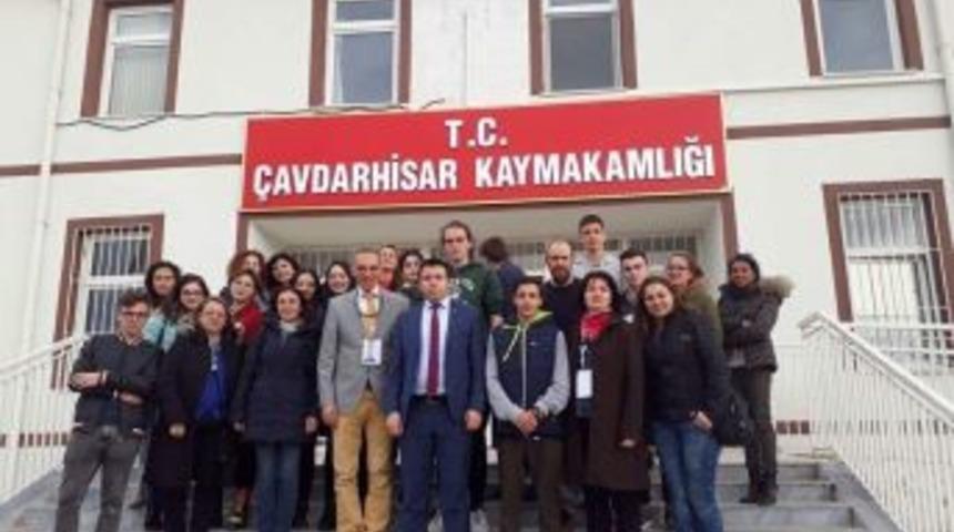 Avrupa&rsquo;dan Gelen 40 &Ouml;ğrenci Aizonai Antik Kenti&rsquo;ne Hayran Kaldı