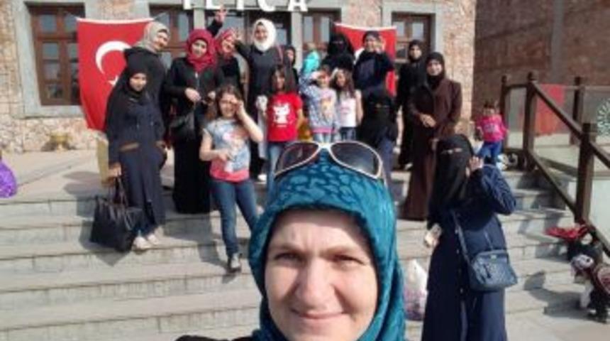 Kartepe&rsquo;de Yaşayan Suriyeliler Yazlık Ilıca Termal Tesisleri&rsquo;ni Gezdi
