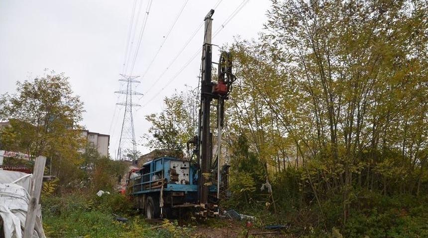 Su Depoları İ&ccedil;in Zemin Et&uuml;d&uuml; Yapılıyor