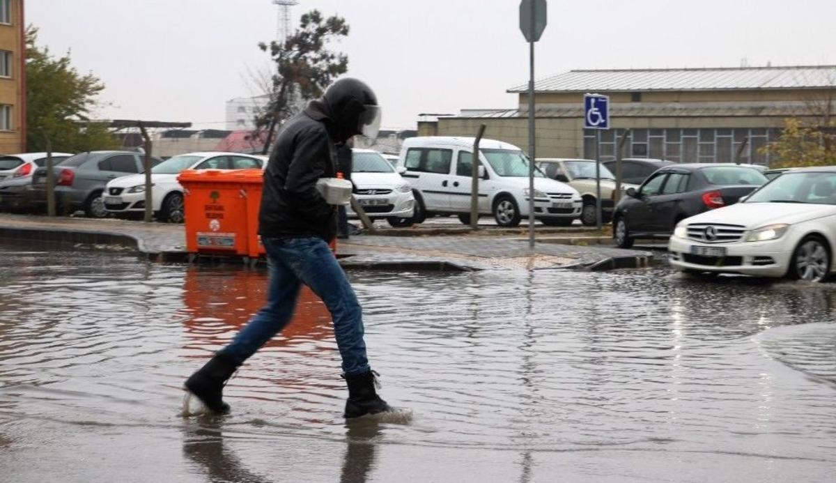 Gaziantep&rsquo;te Kış Kendini Hissettirdi