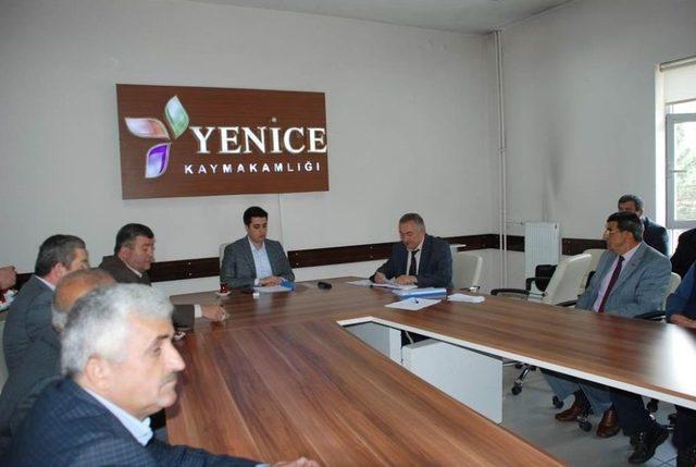 Yenice Khgb’nin Meclis Toplantısı Yapıldı