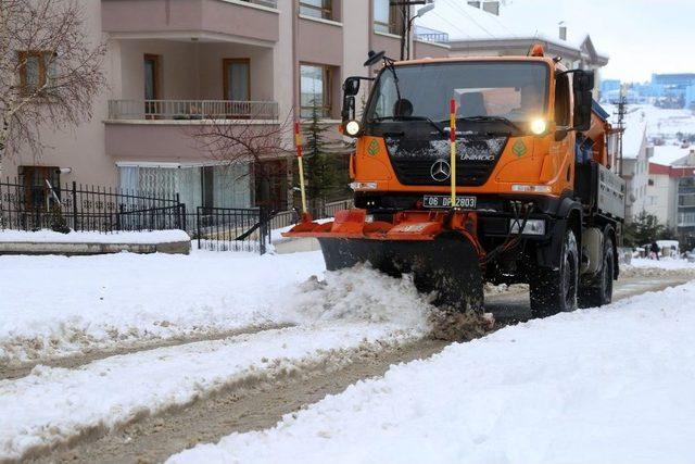 Çankaya Belediyesi Kar Hazırlıklarını Tamamladı 1