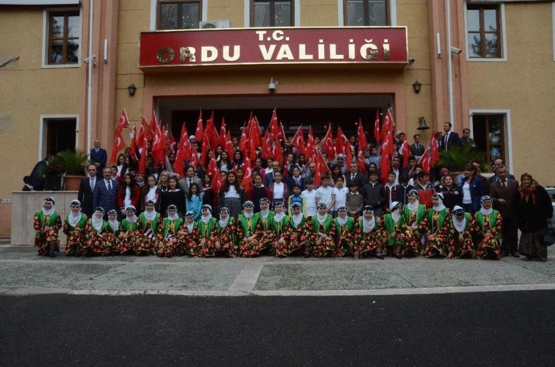 Kilis&rsquo;ten Ordu&rsquo;ya Gelen &Ouml;ğrenciler T&ouml;renle Karşılandı