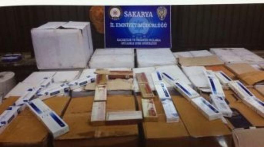 64 Bin 500 Paket Ka&ccedil;ak Sigara Ele Ge&ccedil;irildi