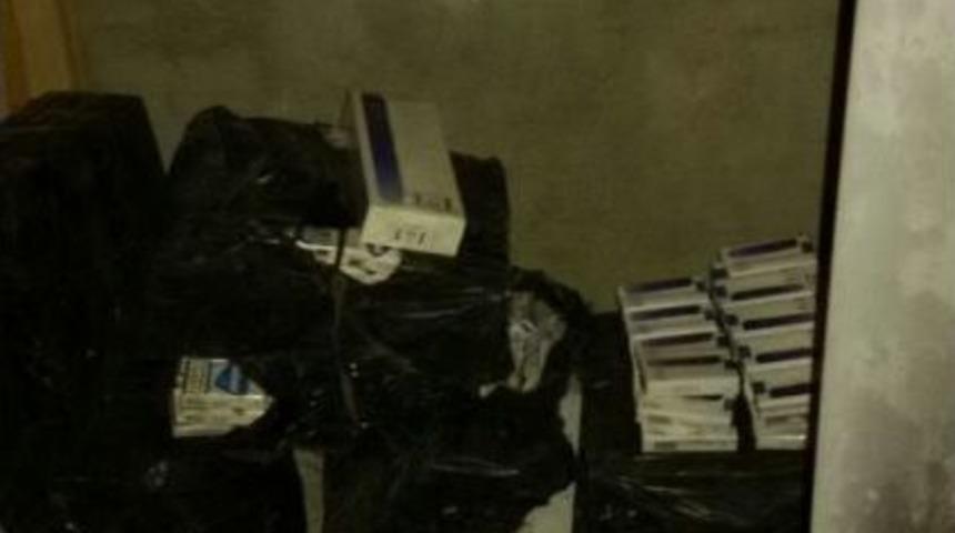 Kayseri&rsquo;de 2 Bin 400 Paket Ka&ccedil;ak Sigara Ele Ge&ccedil;irildi