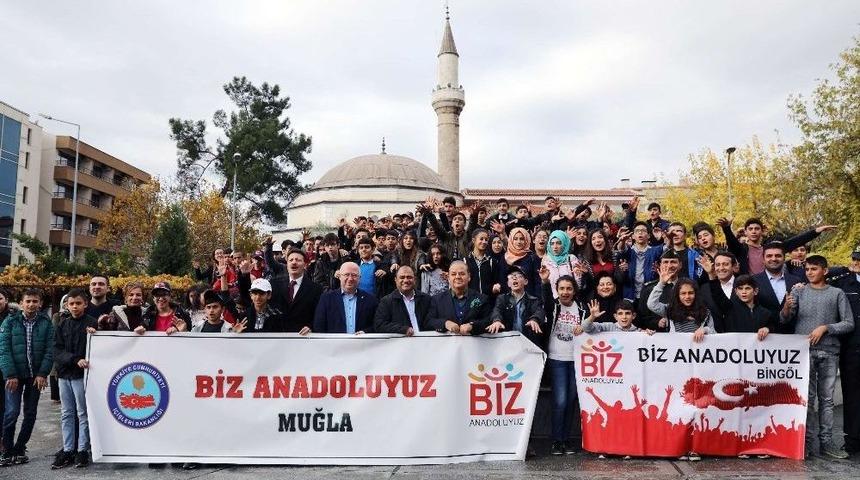 Bing&ouml;ll&uuml; &Ouml;ğrenciler Menteşe&rsquo;yi Gezdi