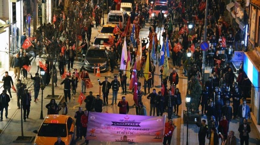 Kırıkkale&rsquo;de Şehitlere Saygı Y&uuml;r&uuml;y&uuml;ş&uuml;