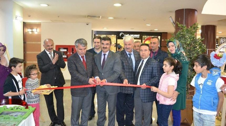 Aile Haftası Dolayısıyla El Sanatları Sergisi A&ccedil;ıldı