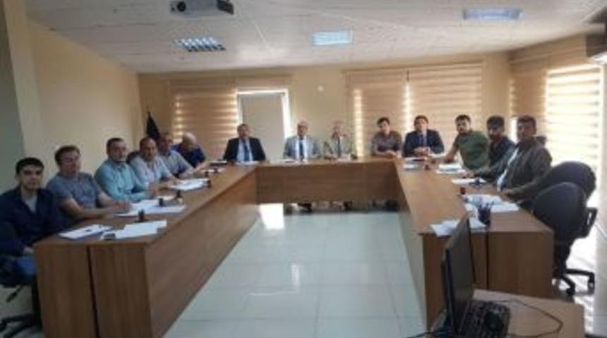 Şantiye Birimleri Mayıs Ayı Toplantısı Ger&ccedil;ekleşti