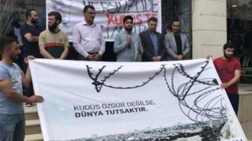 Iğdır&rsquo;da Kud&uuml;s İ&ccedil;in Basın A&ccedil;ıklaması