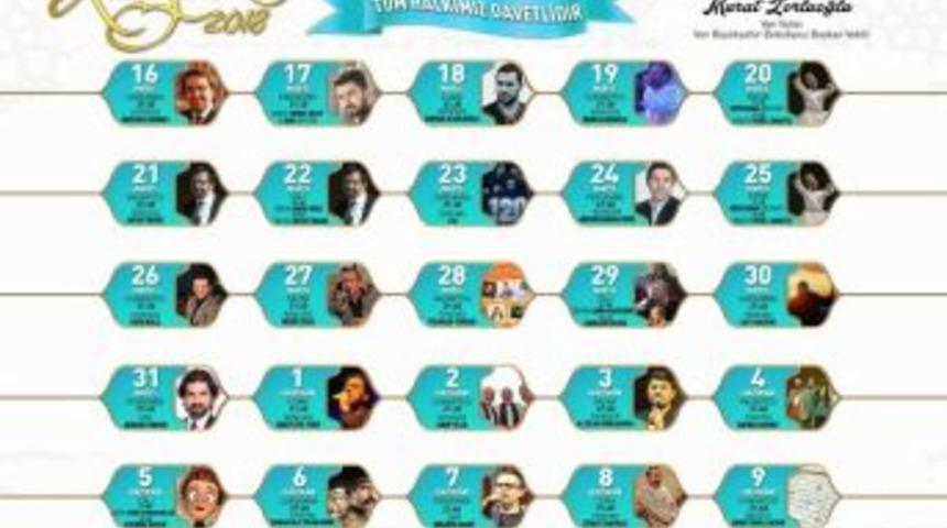 Van B&uuml;y&uuml;kşehir Belediyesinden Dolu Dolu Ramazan Programı