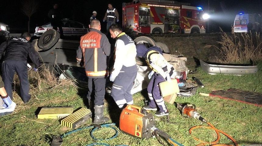 Başkent’te Trafik Kazası: 3 Ölü 2 Yaralı