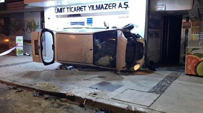 Kontrolden Çıkan Otomobil Faciaya Neden Oluyordu