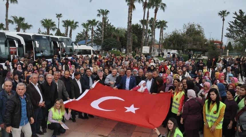Finikeli 600 Kadın &Ccedil;anakkale&rsquo;ye Gitti